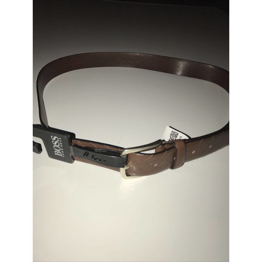 Hugo Boss Men's Belt Brown Size 40(100) Brand new